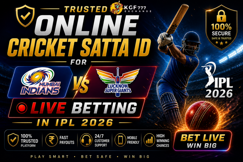 Trusted Online Cricket Satta ID